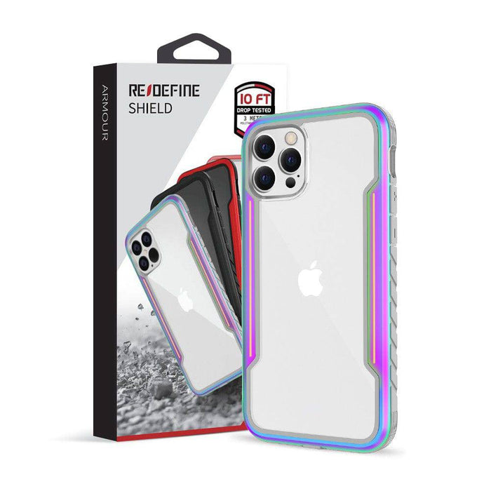 Re-Define Shield Shockproof Heavy Duty Armor Case for iPhone 12 / 12 Pro - Front View.