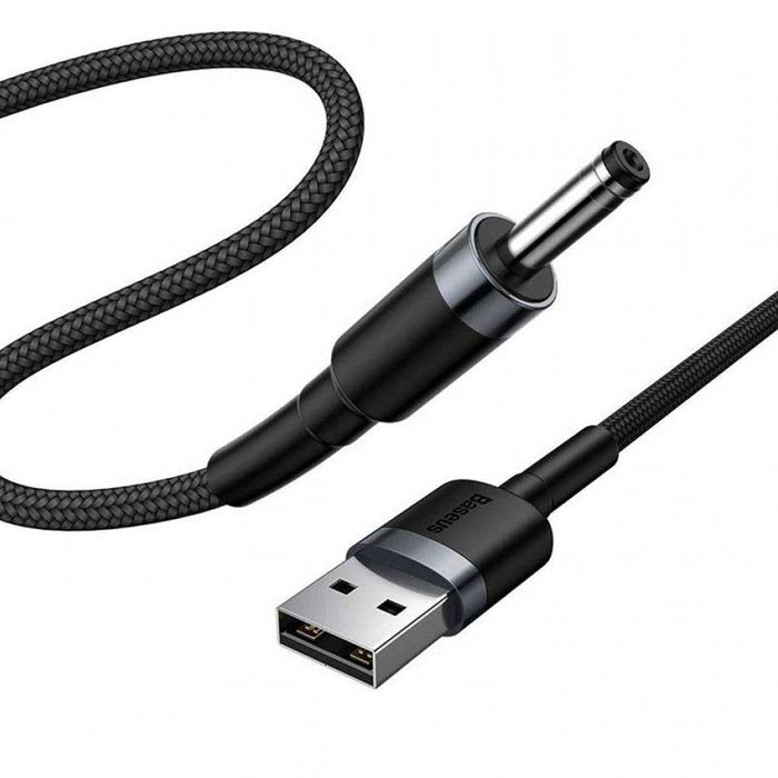 Baseus Cafule USB to DC 3.5mm Cable in Gray+Black color.