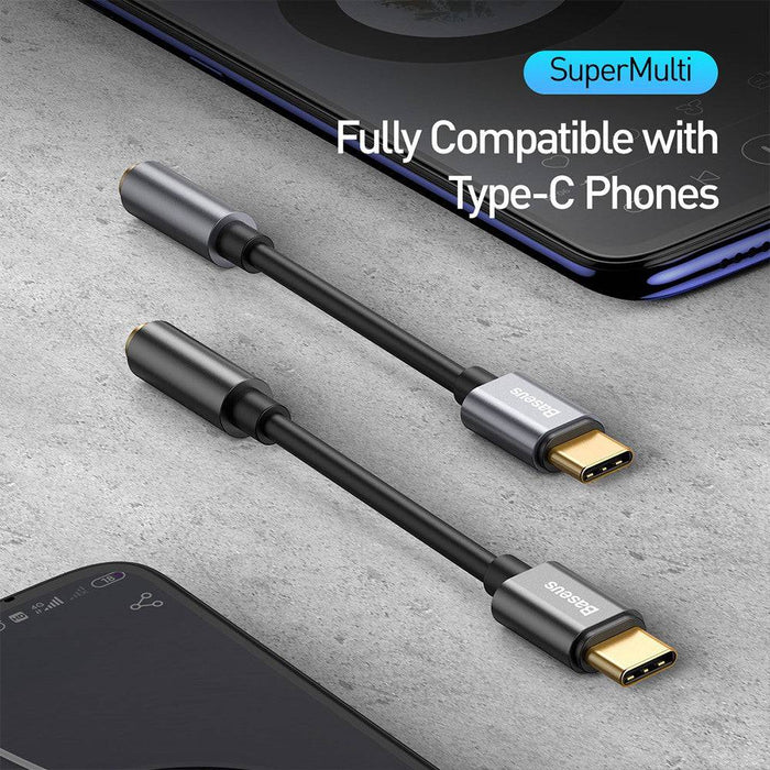 Baseus Type-C Male to 3.5mm Female Adapter L54 - JPC MOBILE ACCESSORIES