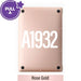 Bottom Case For MacBook Air 13" A1932 (2018-2019) (PULL-A)-Rose Gold - JPC MOBILE ACCESSORIES