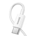 2️⃣ Baseus Type-C to Lightning Cable with Reinforced Joint & Braided Design – 20W
