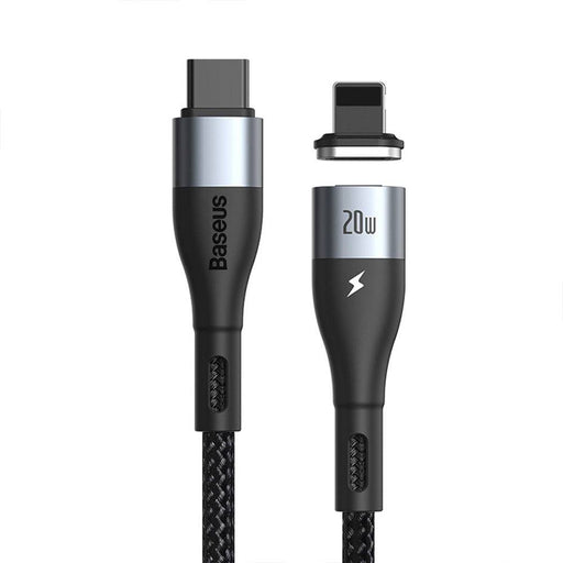 Baseus Zinc Magnetic Safe Fast Charging Data Cable Type-C to IP PD 20W 1M - JPC MOBILE ACCESSORIES