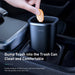 Baseus Dust-free Vehicle-mounted Trash Can (with Trash Bag 3 roll/90)-Black - JPC MOBILE ACCESSORIES