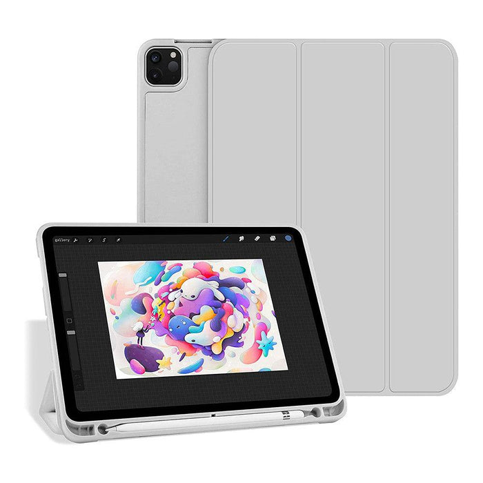 Soft TPU Back Shell Slim Cover Case with Auto Sleep / Wake for iPad Pro 12.9 (2018) / Pro 12.9 (2020) / Pro 12.9 (2021) - JPC MOBILE ACCESSORIES