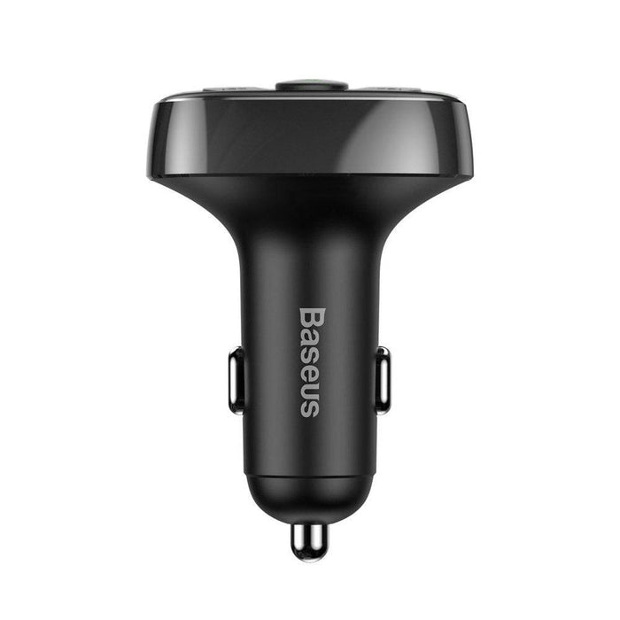 Baseus T Typed S-09A Bluetooth MP3 Car Charger (Standard edition)-Black - JPC MOBILE ACCESSORIES