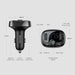 Baseus T Typed S-09A Bluetooth MP3 Car Charger (Standard edition)-Black - JPC MOBILE ACCESSORIES