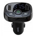 Baseus T Typed S-09A Bluetooth MP3 Car Charger (Standard edition)-Black - JPC MOBILE ACCESSORIES