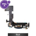 iPhone 13 Charging Port Replacement - Black - High-quality part.