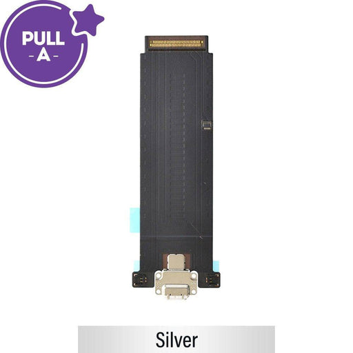 Charging Port with Flex Cable for iPad Pro 12.9 (2017) (Wi-Fi+Cellular) (PULL-A)-Silver - JPC MOBILE ACCESSORIES