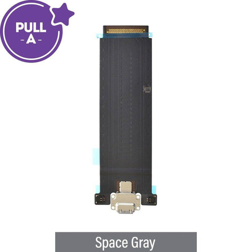 Charging Port with Flex Cable for iPad Pro 12.9 (2017) (Wi-Fi+Cellular) (PULL-A)-Space Gray - JPC MOBILE ACCESSORIES