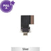 1️⃣ Charging Port with Flex Cable for iPad Pro 12.9 / 11 – Silver (USB-C Replacement)