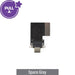 1️⃣ Charging Port with Flex Cable for iPad Pro 12.9 / 11 – Space Gray (USB-C Replacement)
