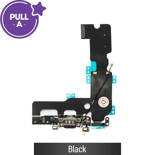 Charging Port Flex Cable for iPhone 7 Plus - Black - JPC MOBILE ACCESSORIES