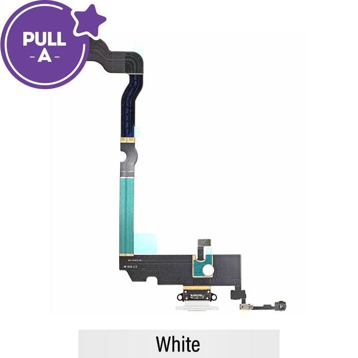 Charging Port for iPhone XS Max (PULL-A)-White - JPC MOBILE ACCESSORIES