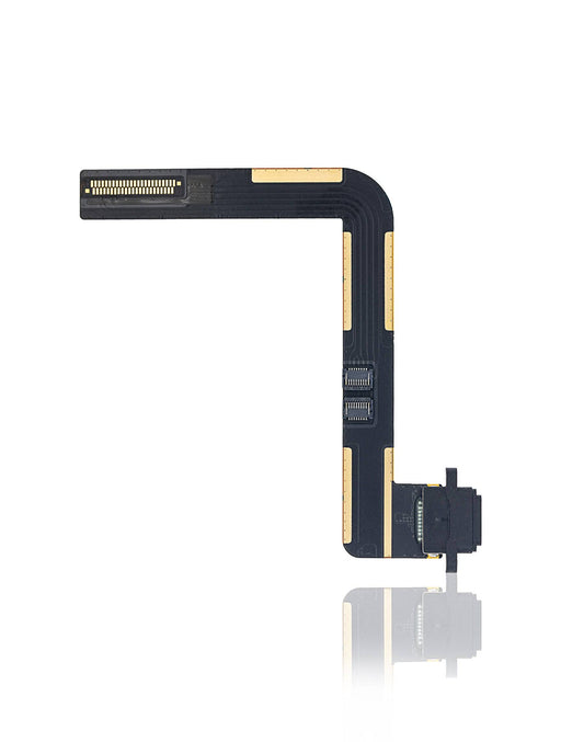 Charging Port with Flex Cable for Apple iPad 5 2017 / iPad 6 2018 / Air 1 - Black - JPC MOBILE ACCESSORIES