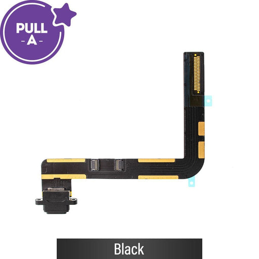 Charging Port with Flex Cable for iPad 10.2 (2019) / (2020) / (2021) (PULL-A)-Black - JPC MOBILE ACCESSORIES