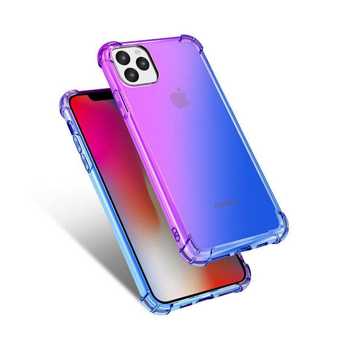 Clear Rainbow Airbag Bumper Shockproof Case Cover for iPhone 11 Pro Max (6.5'') - JPC MOBILE ACCESSORIES