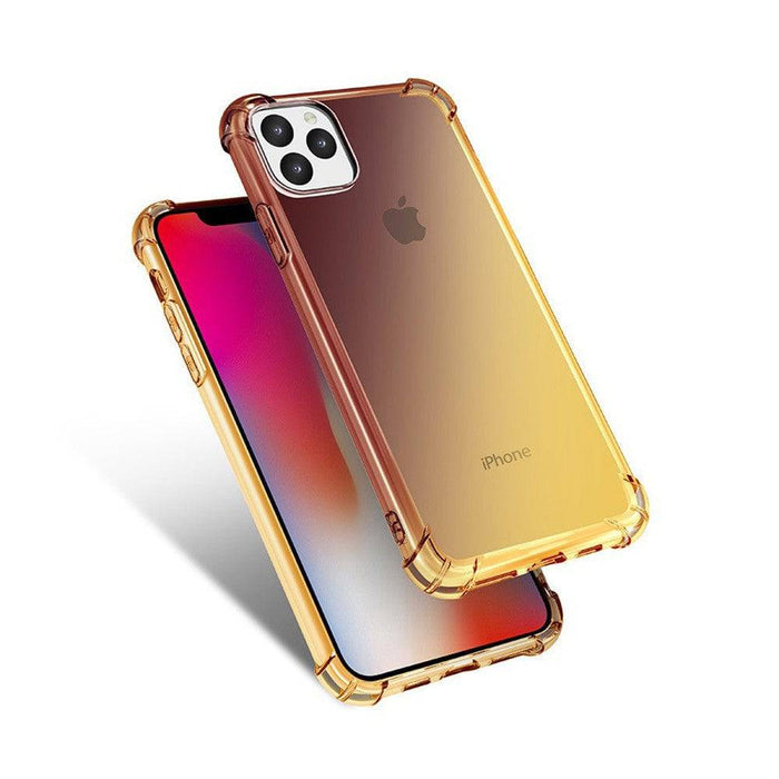 Clear Rainbow Airbag Bumper Shockproof Case Cover for iPhone 11 Pro Max (6.5'') - JPC MOBILE ACCESSORIES