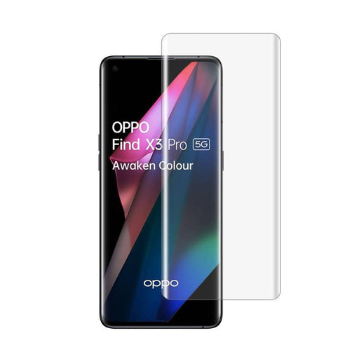 3D Curved UV Tempered Glass Screen Protector For Oppo Find X3 / Find X3 Pro - JPC MOBILE ACCESSORIES