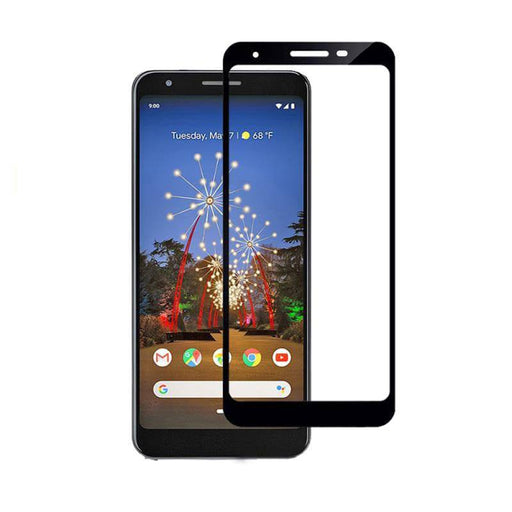 3D Full Coverage Tempered Glass Screen Protector for Google Pixel 3a - JPC MOBILE ACCESSORIES