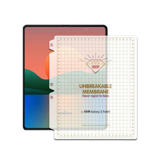 Full Coverage Soft Film Screen Protector Film (Not Tempered Glass) for Samsung Galaxy Z Fold3 5G - JPC MOBILE ACCESSORIES