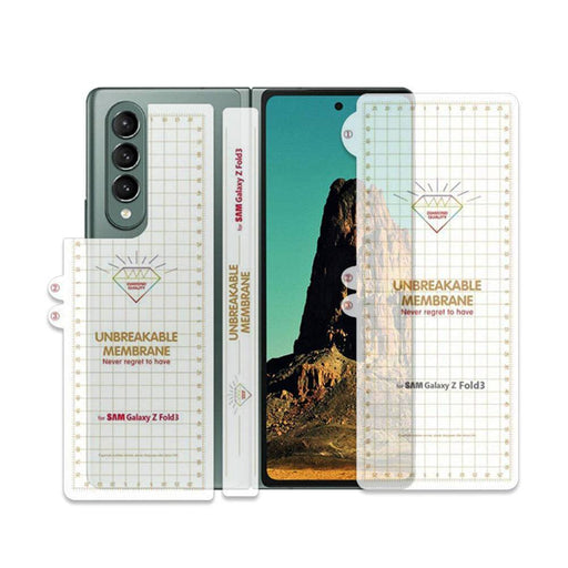 Full Coverage Soft Film Screen Protector Film (Not Tempered Glass) for Samsung Galaxy Z Fold3 5G - JPC MOBILE ACCESSORIES