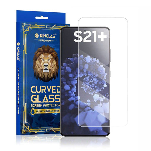 3D Curved UV Tempered Glass Screen Protector For Samsung Galaxy S21 Plus (2 PCS UV Liquid Adhesive) - JPC MOBILE ACCESSORIES