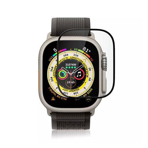 3D Full Cover Tempered Glass Screen Protector for iWatch 49MM (Apple Watch Ultra) - JPC MOBILE ACCESSORIES