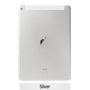 AMPLUS Rear Housing for iPad Air 2 (Wi - Fi + Cellular) - Silver - JPC MOBILE ACCESSORIES