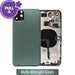 Rear Housing with Small Parts for iPhone 11 Pro Max-Matte Midnight Green - JPC MOBILE ACCESSORIES