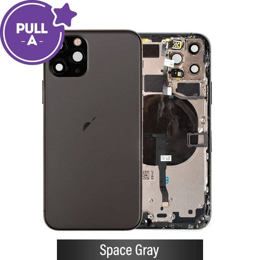 Rear Housing with Small Parts for iPhone 11 Pro - Space Gray - JPC MOBILE ACCESSORIES