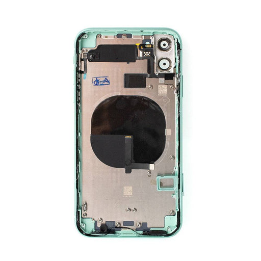 Rear Housing with Small Parts for iPhone 11 (PULL-A)-Green - JPC MOBILE ACCESSORIES