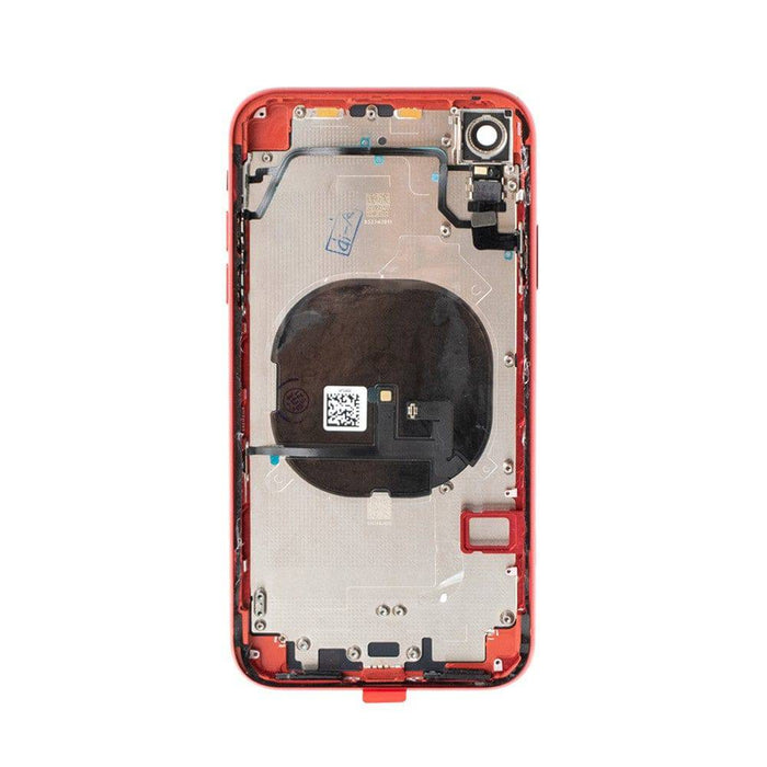 Rear Housing with Small Parts for iPhone XR - Red