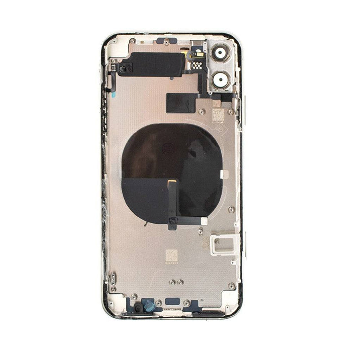 Rear Housing with Small Parts for iPhone 11 (PULL-A)-White - JPC MOBILE ACCESSORIES