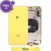 Rear Housing with Small Parts for iPhone XR - Yellow - JPC MOBILE ACCESSORIES