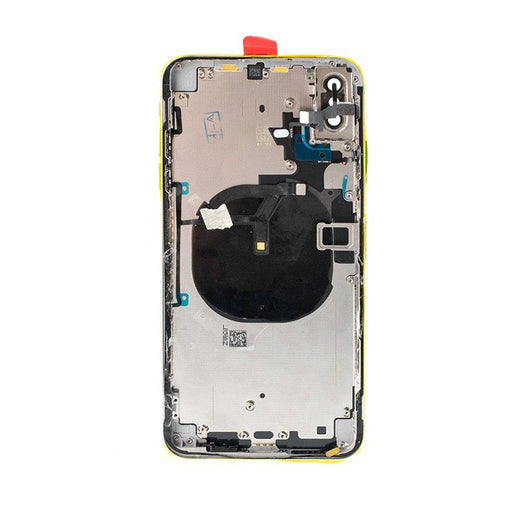 Rear Housing with Small Parts for iPhone XS Max (PULL-A)-Silver - JPC MOBILE ACCESSORIES