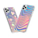 Hologram Aurora Laser Case with Pattern for iPhone 12 / 12 Pro (6.1'') - JPC MOBILE ACCESSORIES