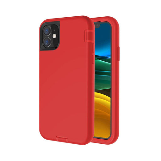 3 in 1 Shockproof Silicone Armor Case Cover for iPhone 11 Pro - JPC MOBILE ACCESSORIES