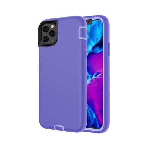 3 in 1 Shockproof Silicone Armor Case Cover for iPhone 12 Pro Max (6.7'') - JPC MOBILE ACCESSORIES