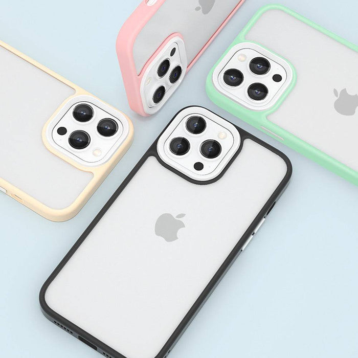 Candy Color Shockproof Hybrid Bumper Case Cover for iPhone 14 - JPC MOBILE ACCESSORIES