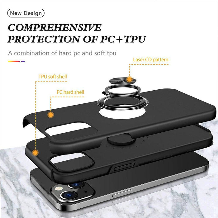 Magnetic Ring Holder Shockproof Cover Case for iPhone 12 Pro Max - JPC MOBILE ACCESSORIES