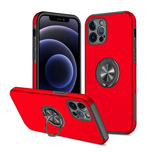 Magnetic Ring Holder Shockproof Cover Case for iPhone 12 Pro Max - JPC MOBILE ACCESSORIES