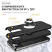 Magnetic Ring Holder Shockproof Cover Case for iPhone 13 Pro - JPC MOBILE ACCESSORIES