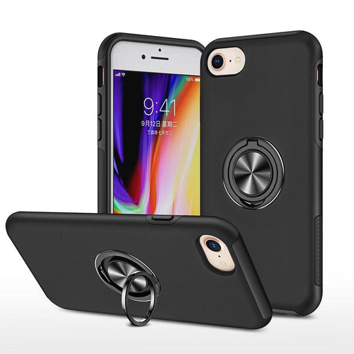 Magnetic Ring Holder Shockproof Cover Case for iPhone 6 / 6S / 7 / 8 / SE (2020) / SE (2022) - JPC MOBILE ACCESSORIES