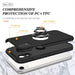 Magnetic Ring Holder Shockproof Cover Case for iPhone XR - JPC MOBILE ACCESSORIES