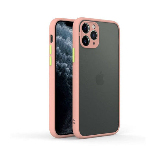 Matte Translucent Shockproof Camera Protection Case for iPhone 12 (6.1'') - JPC MOBILE ACCESSORIES