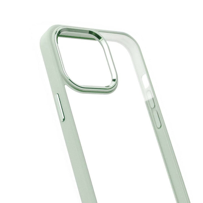 Metal Camera Lens Protection Clear PC Shockproof Case Cover for iPhone 13 Pro - JPC MOBILE ACCESSORIES