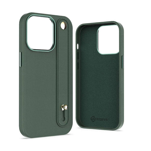 REDEFINE Metal Camera Lens PU Leather Case with Hand Belt for iPhone 14 Pro - JPC MOBILE ACCESSORIES