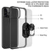 Ring Holder Military Shockproof Car Magnetic Case for iPhone 12 Pro Max (6.7'') - JPC MOBILE ACCESSORIES