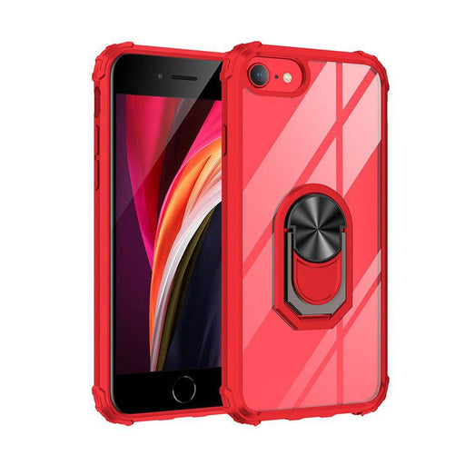 Ring Holder Military Shockproof Car Magnetic Case for iPhone 7 / 8 / SE (2020) / SE (2022) - JPC MOBILE ACCESSORIES